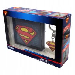 ABYstyle DC Comics Superman Ajándék Szett: Pénztárca Kulcstartó