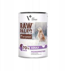 VetExpert Nedves kutyaeledel Raw Paleo felnőtt kacsa 400g