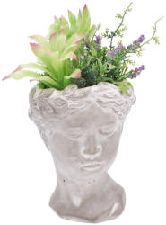 AdTrend Plante artificiale suculente in ghiveci II 14 x 14 x 27 cm (107023B)