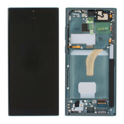 Samsung Display Samsung Galaxy S22 Ultra S908 cu rama, Green Verde (27488D)