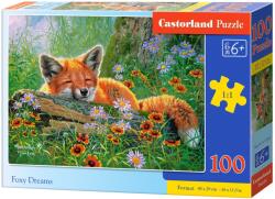 Castorland Пъзел Castorland от 100 части - Мечтите на лисичето (B-111244) - baby
