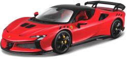 Bburago Метална количка Bburago - Ferrari SF90 XX Stradale, 1: 24, червена (18-26032R)