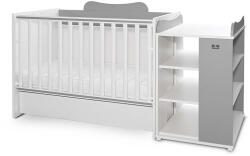 Lorelli Multi kombi ágy 190x72 - White Stone Grey