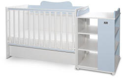 Lorelli Multi kombi ágy 190x72 - White Baby Blue