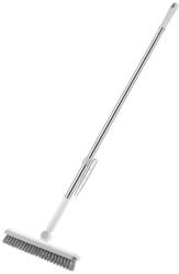 Flippy Perie de Curatare pentru Podele si Rosturi, Flippy, Lungime Maner 105 cm, Capat Pivotant 180 Grade, Peri din PP, Otel si Plastic, Cleste pentru Scame (132377)