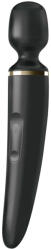 Satisfyer Wand-er Woman - vibrator de masaj reîncărcabil și rezistent la apă, negru Vibrator