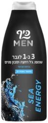 Keff Sampon si gel de dus, Keff Men 3 in 1 Sea Energy 700ml