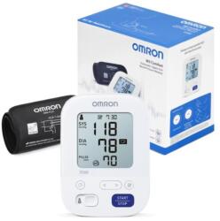 Omron Tensiometru automat OMRON M3 Comfort cu manseta de brat IntelliWrap, Afisaj LCD, Functie de memorare pentru 2 utilizatori, Alb