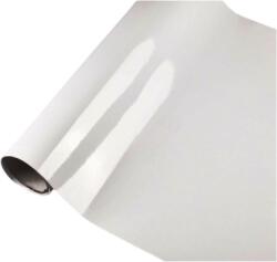  Folie auto PET Premium alb lucios anti-bule pentru colantare caroserie 16m x 1.52m (220626-3)