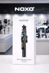 NOXO Selfie Stick cu Tripod si AI Face Tracking NOXO SS-N3, Rotatie 360 , Bluetooth 5.2, Telecomanda Wireless, Suport Telefon pentru Vlog, TikTok si Live (SS-N3)