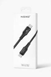 NOXO Cablu NOXO CN-8 USB-C la USB-C 60W, silicon, incarcare rapida, 1m (CN-8)