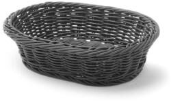 HENDI Süteményes kosár ovális, HENDI, Fekete, 250x190x(H)65mm (426623)