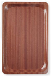 AmerBox Tálca, téglalap alakú, csúszásmentes, laminált, AmerBox, GN 1/1, Mahagóni, 325x530mm (507216)