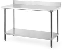 HENDI Munkaasztal magasított hátlappal, HENDI, Budget Line, 1400x600x(H)950mm