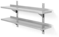 HENDI Állítható fali polc - 2 db - konzollal, HENDI, 1200x300x(H)600mm