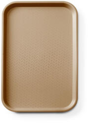 AmerBox Polipropilén gyorséttermi tálca GN 1/1, AmerBox, GN 1/1, Barna, 530x325x(H)20mm