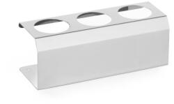 HENDI Szószadagoló flakon állvány, HENDI, 3 lyuk ø 50 mm, 209x80x(H)78mm