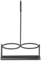 HENDI Fűszertartó állvány fekete, HENDI, 135x65x(H)200mm (427170)
