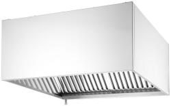 HENDI Falra szerelhető páraelszívó, csavarokkal rögzíthető, HENDI, Ezüst, 1005x1000x(H)450mm, Téglalap alakú (220986)