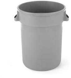 AmerBox Kerek hulladékgyűjtő, AmerBox, 120L, Világos szürke, ⌀550x(H)690mm