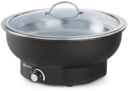 HENDI Elektromos Chafing Tesino modell, HENDI, Kitchen Termékcsalád, 6, 8L, 230V/500W, ⌀405x(H)240mm (204832)