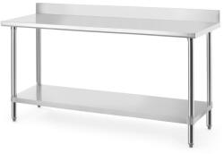 HENDI Munkaasztal magasított hátlappal, HENDI, Budget Line, 1800x600x(H)950mm