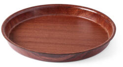 AmerBox Felszolgáló tálca „Wood form, AmerBox, Mahagóni, ⌀320x(H)35mm