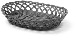 HENDI Fonott oldalú kosarak, HENDI, ovális, Fekete, 320x230x(H)55mm