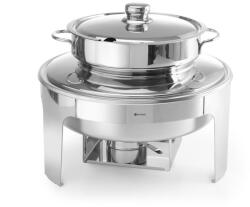 HENDI Leveses Chafing edény tükör fényezéssel, HENDI, Profi Termékcsalád, 10L, ⌀420x(H)380mm (470244)