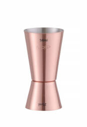 BarUp Jigger 25/50 ml, BarUp, Rézvörös, ⌀42x(H)86mm