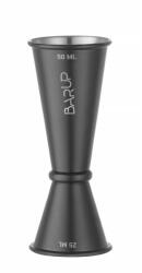 BarUp Jigger 25/50 ml, BarUp, Fekete, ⌀44x(H)110mm