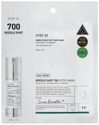 VT Cosmetics Reedle Shot 700 2-Step Mask - Двуфазна маска за лице с микроигли 1.5г + 25г