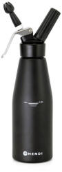 HENDI Habszifon Termékcsalád fekete, HENDI, Kitchen Termékcsalád, 0, 95L, Fekete, ⌀95x(H)320mm