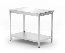 HENDI Központi asztal polccal - csavarozott, mélység: 600 mm, HENDI, Profi Line, 1000x600x(H)850mm