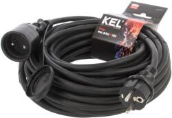 kel Prelungitor Alimentare Negru 15m 16A 3x2.5mm2 (W-97286)