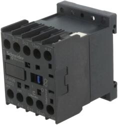 Schneider Electric Contactor 3P NO 24VDC 6A cu 3 Contacte Auxiliare NO (LP1K0610BD3)