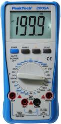 PeakTech Multimetru Digital LCD 3.5 Cifre cu Iluminare (P 2005 A)