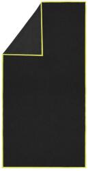 Sersimo Prosop din microfibra cu uscare rapida 100x180 cm, 200 GSM, negru (ACT-0189) Prosop