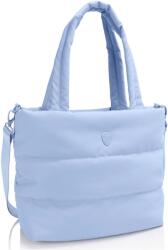 HEYS Puffer Tote Bag Light Blue Valiza