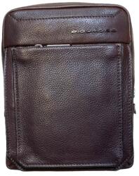 Piquadro Piquadro, Tallin, Leather Crossbody Bag, Brown, CA3084W108, 23 X 18 X 5 cm, For Men