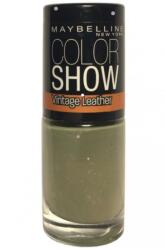 Maybelline Maybelline, Color Show Vintage Leather, Ojă, Nr. 208, Sage Staple Green, 7 ml