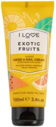 I Love Cosmetics I Love, Signature Collection, Moisturizing, Hand & Nail Cream, Exotic Fruits, 100 ml