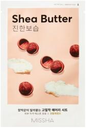 Missha Missha, Airy Fit Shea Butter, Hydration, Sheet Mask, For Face, 19 g Masca de fata