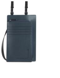 Piquadro Piquadro, Tasche, Leather Crossbody Bag, Blue, 11.5 x 19 x 2 cm, For Men - yuzuma - 477,00 RON