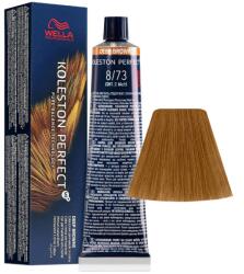 Wella Wella Professionals, Koleston Perfect Me+, Permanent Vopsea de păr, 8/73 Light Blond Golden Chestnut, 60 ml