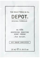Depot Depot, 400 Shave Specifics No. 404 , Allantoin, Soothing, Shaving Soap Cream, 10 ml