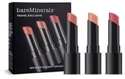 BareMinerals Travel Exclusive Set BareMinerals: Gen Nude Radiant, Cocoa, Ruj cremă, Infatuation, 3.35 g + Gen Nude Radiant, Cocoa, Ruj cremă, Friendship, 3.35 g + Gen Nude Radiant, Cocoa, Ruj cremă, Swag, 3.5 g
