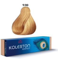 Wella Wella Professionals, Koleston Perfect, Permanent Vopsea de păr, 9/00 Bright Blonde Natural Intense, 60 ml