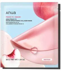 Anua Anua, Peach 70, Collagen, Brightening, Sheet Mask, For Face, 38 g Masca de fata