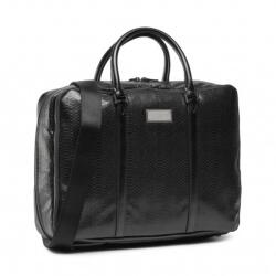 Guess Guess, Guess, Leather, Leather Briefcase, Laptop Compartiment, Black, 40 x 30 x 9 cm, For Men